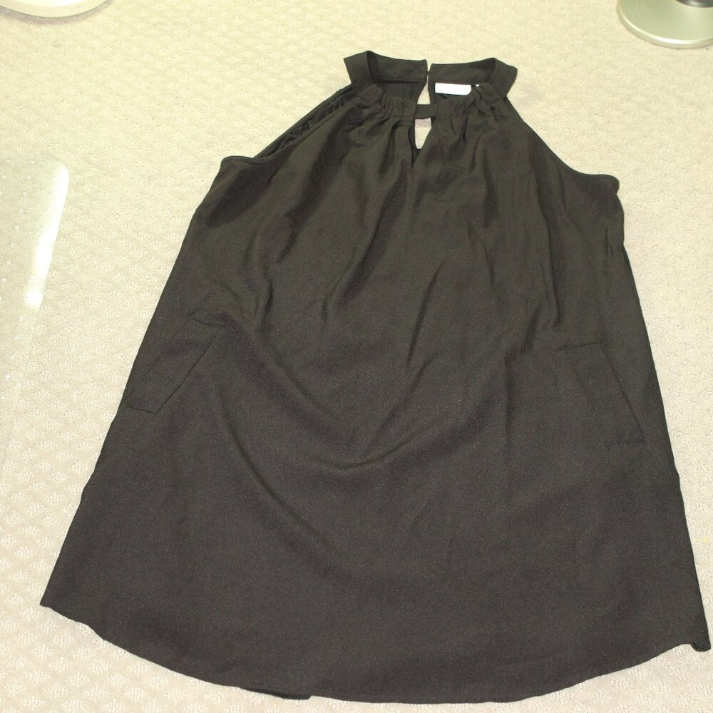 NY & Company | Black Halter Shift Dress | Size XLarge